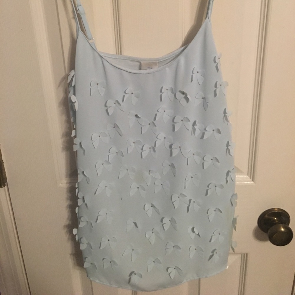 Blue Bow Tank